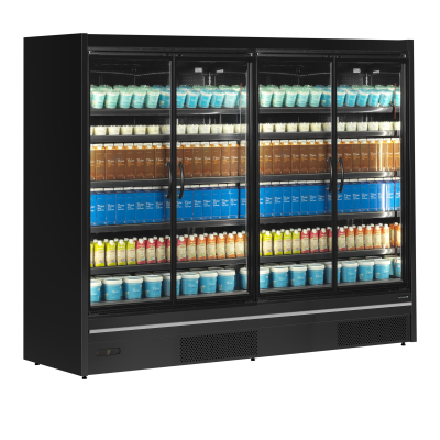 TEFCOLD 71839 | Chladicí vitrína přístěnná, kř. dveře | MDCB2500HB