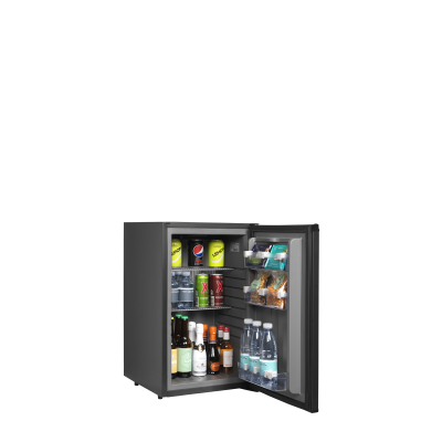 TEFCOLD 31559 | Minibar plné dveře, černé opláštění | TM 52