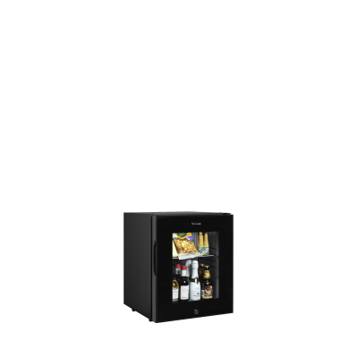 TEFCOLD 37523 | Minibar prosklené dveře, černá | TM33G